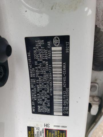 2009 TOYOTA CAMRY BASE