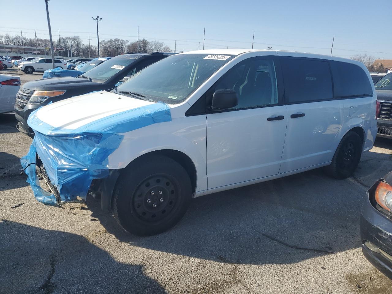 2020 Dodge Grand Caravan Se продається в Dyer, IN - Front End