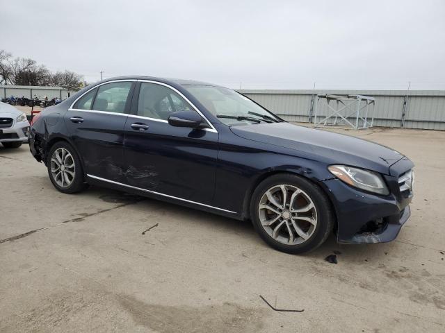 Седаны MERCEDES-BENZ C-CLASS 2016 Синий