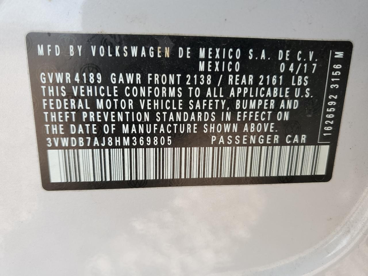 2017 Volkswagen Jetta - Image 13