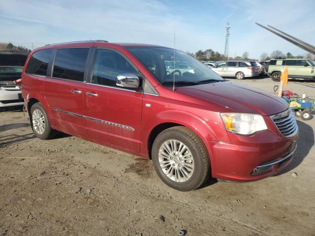 CHRYSLER MINIVAN 2014 Czerwony