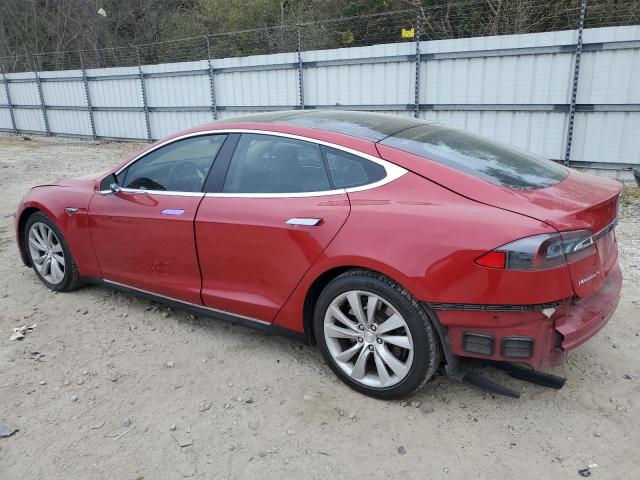  TESLA MODEL S 2015 Red