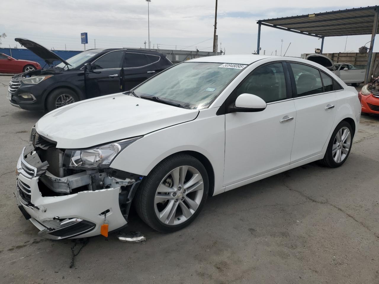 2016 Chevrolet Cruze Limited Ltz للبيع في Anthony، TX - Front End