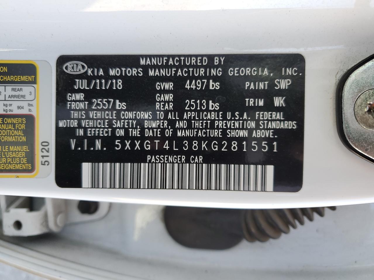 2019 Kia Optima - Image 15