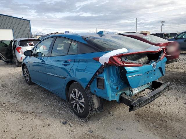  TOYOTA PRIUS 2018 Turquoise