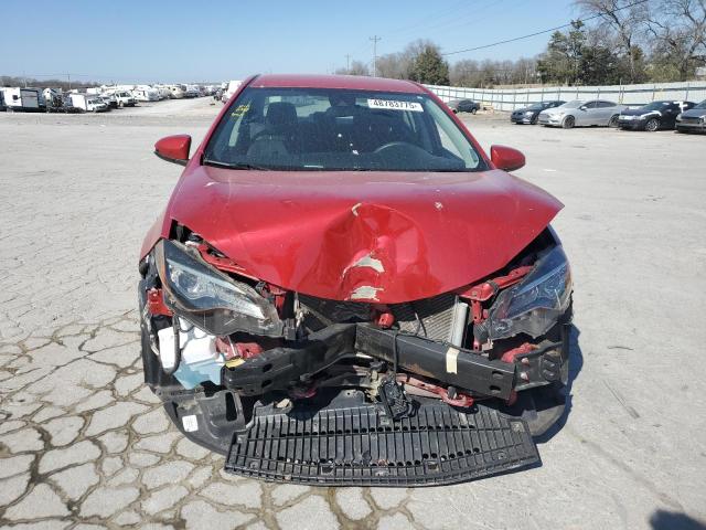  TOYOTA COROLLA 2018 Red