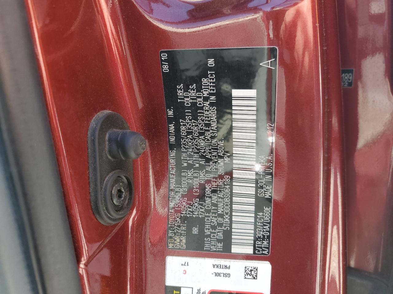 2011 Toyota Sienna - Image 14