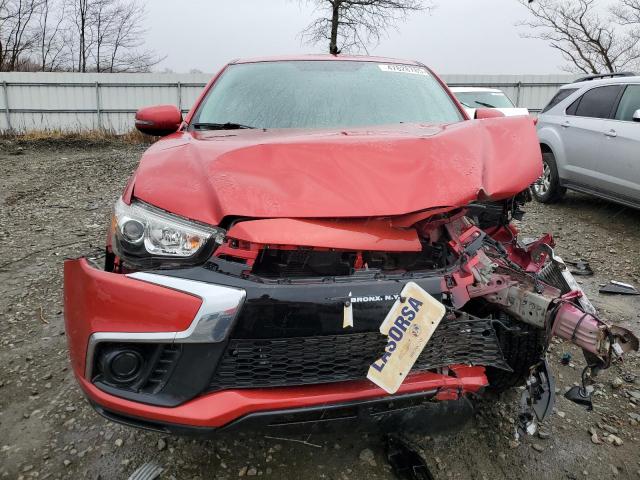  MITSUBISHI OUTLANDER 2018 Червоний