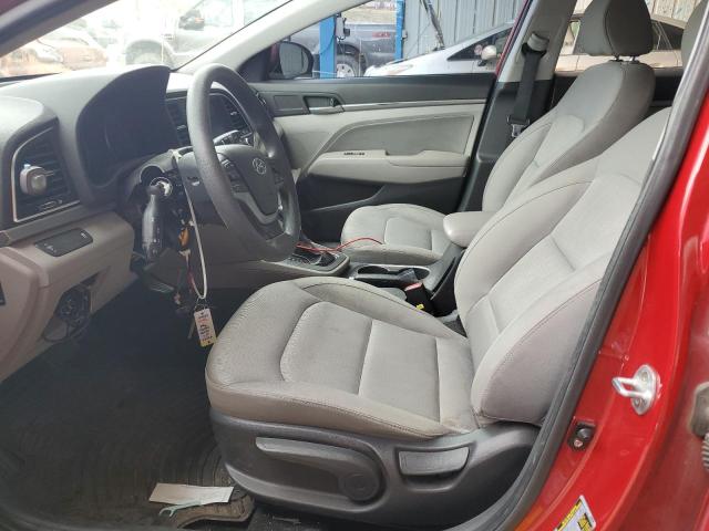  HYUNDAI ELANTRA 2017 Красный