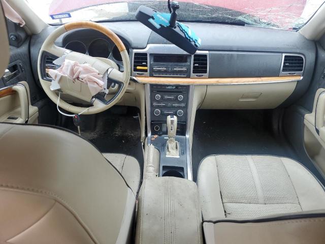 LINCOLN MKZ 2012 Czerwony