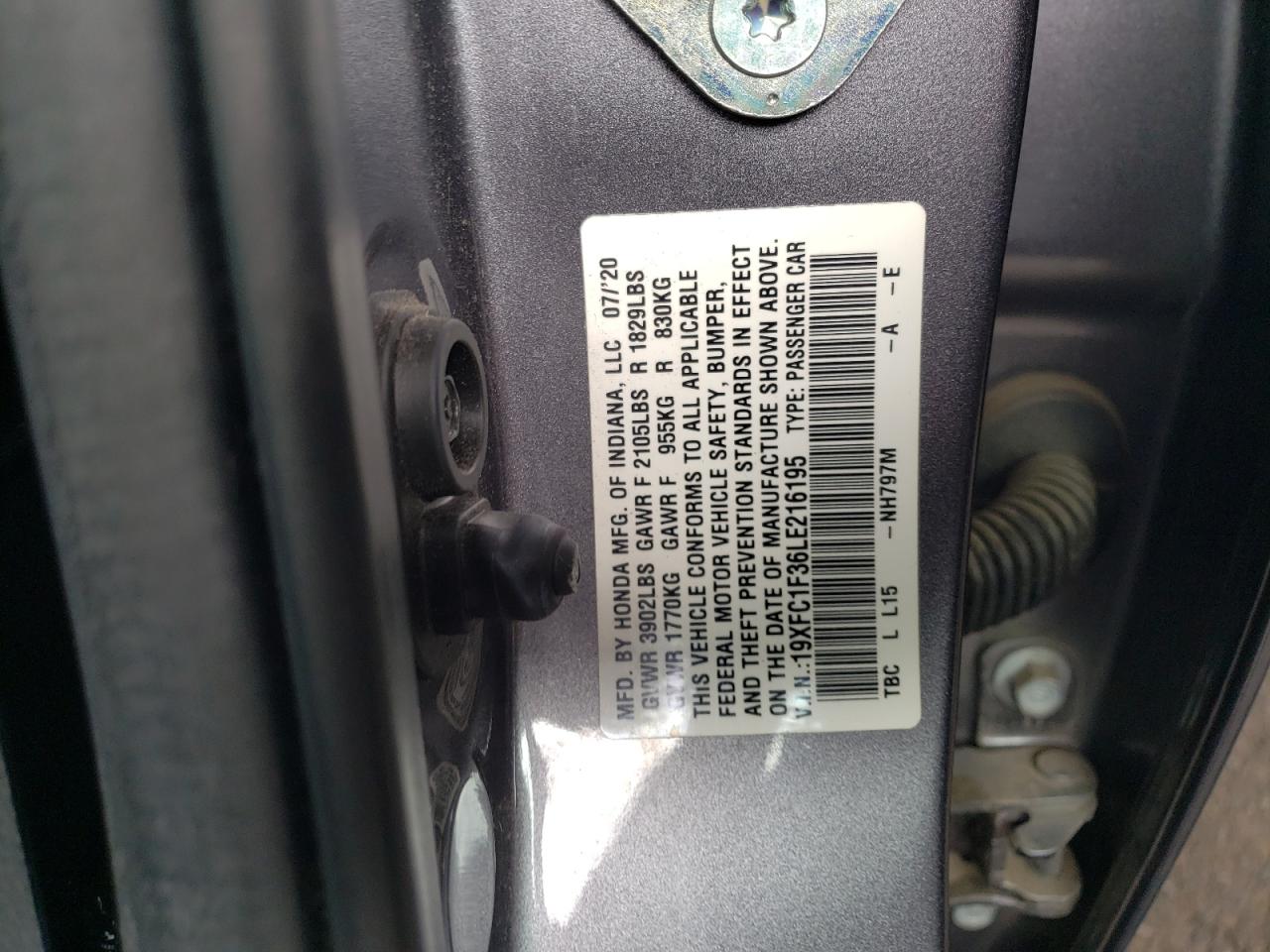 2020 Honda Civic - Image 12
