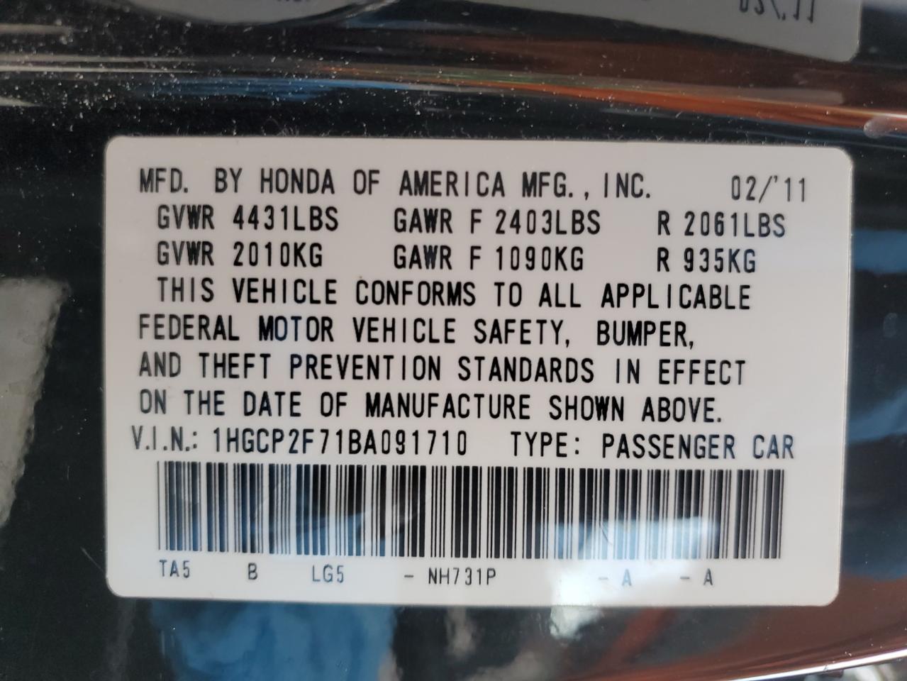 2011 Honda Accord - Image 14