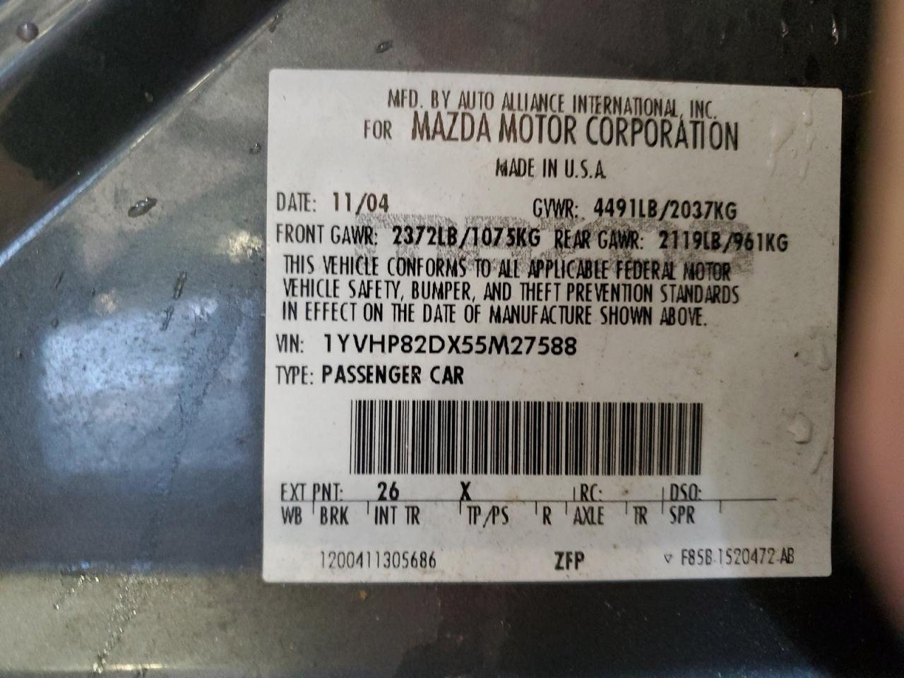 2005 Mazda 6 - Image 12
