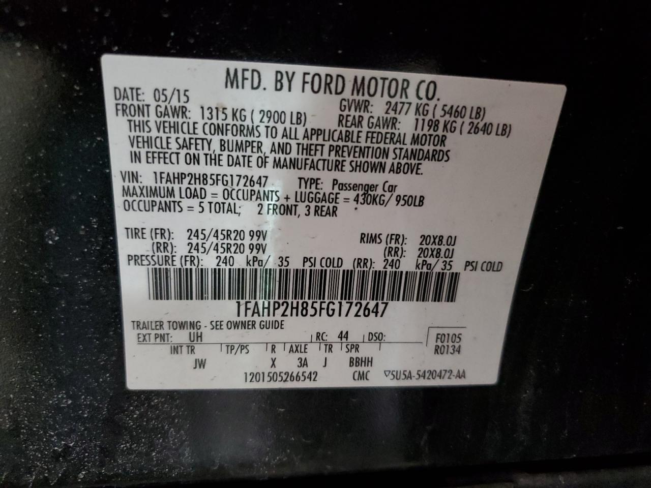 2015 Ford Taurus - Image 13