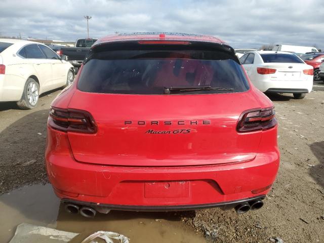  PORSCHE MACAN 2017 Red