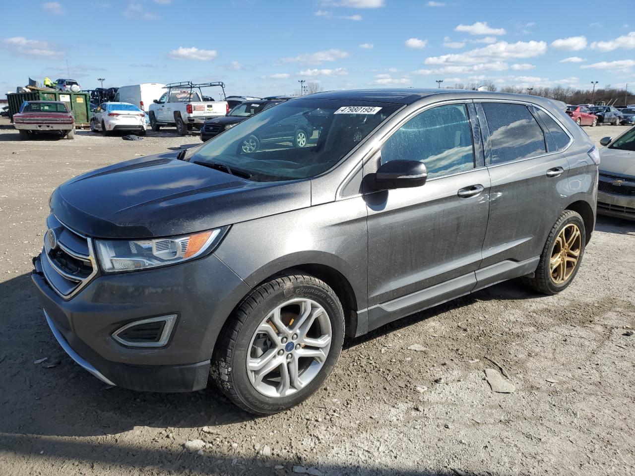 2018 Ford Edge Titanium for Sale in Indianapolis, IN - Front End