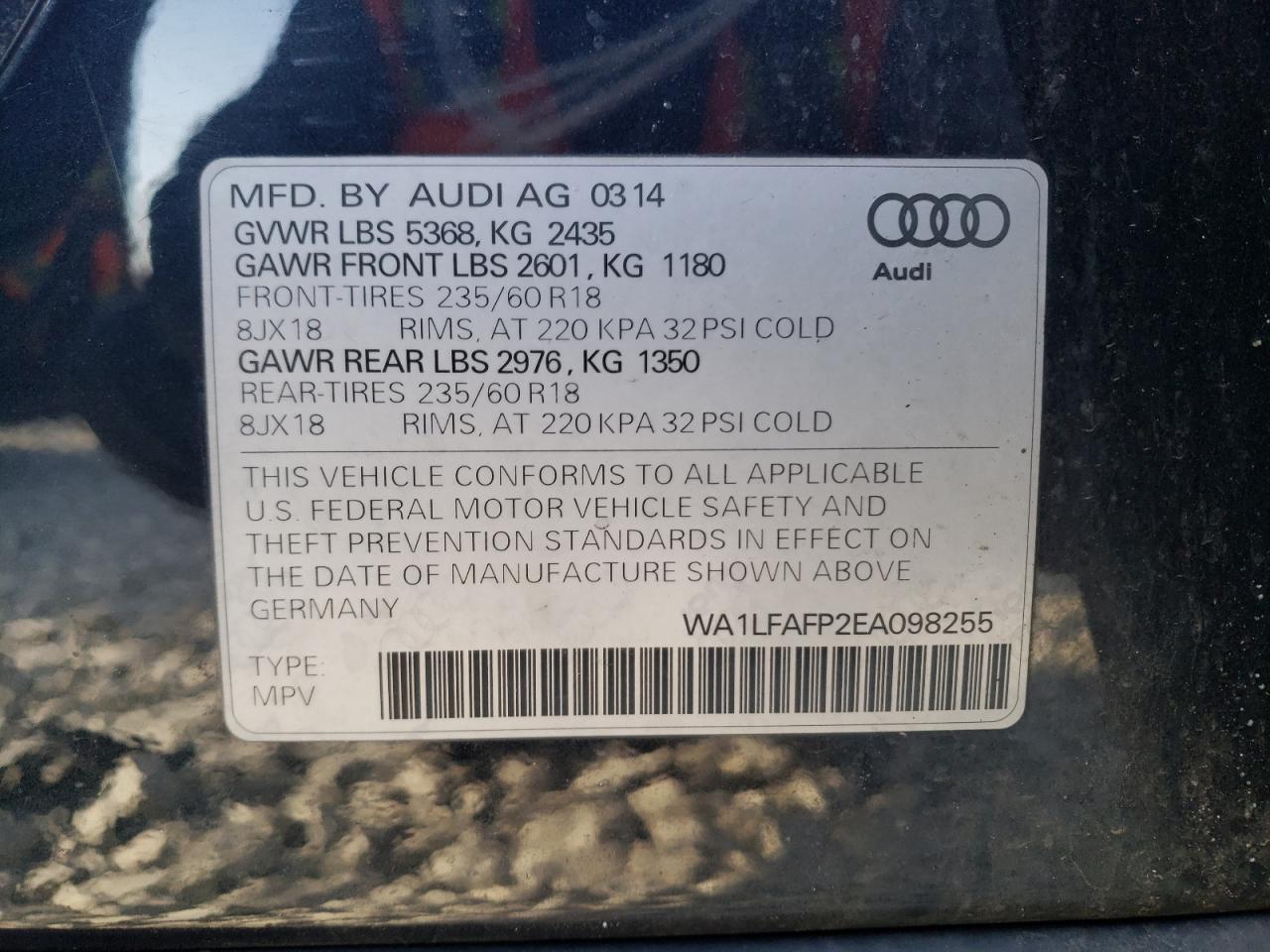 2014 Audi Q5 - Image 13