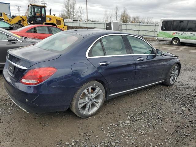  MERCEDES-BENZ C-CLASS 2018 Granatowy