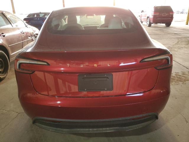  TESLA MODEL 3 2024 Burgundy