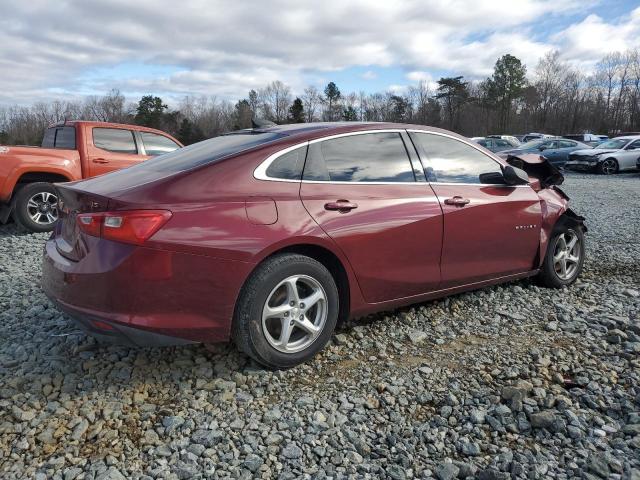 Sedans CHEVROLET MALIBU 2016 Burgundy