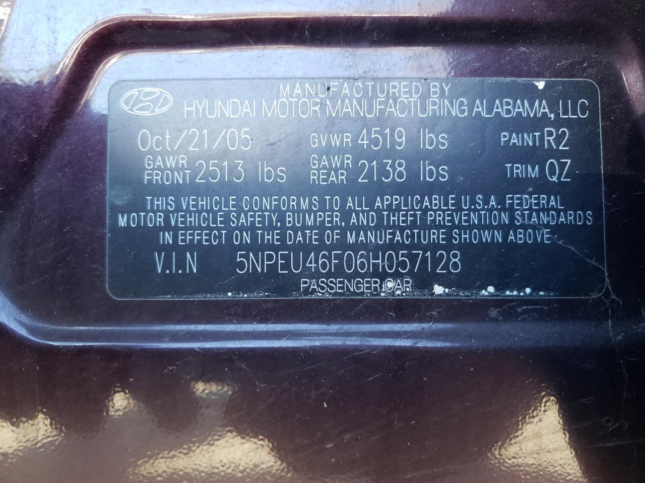 2006 Hyundai Sonata - Image 12