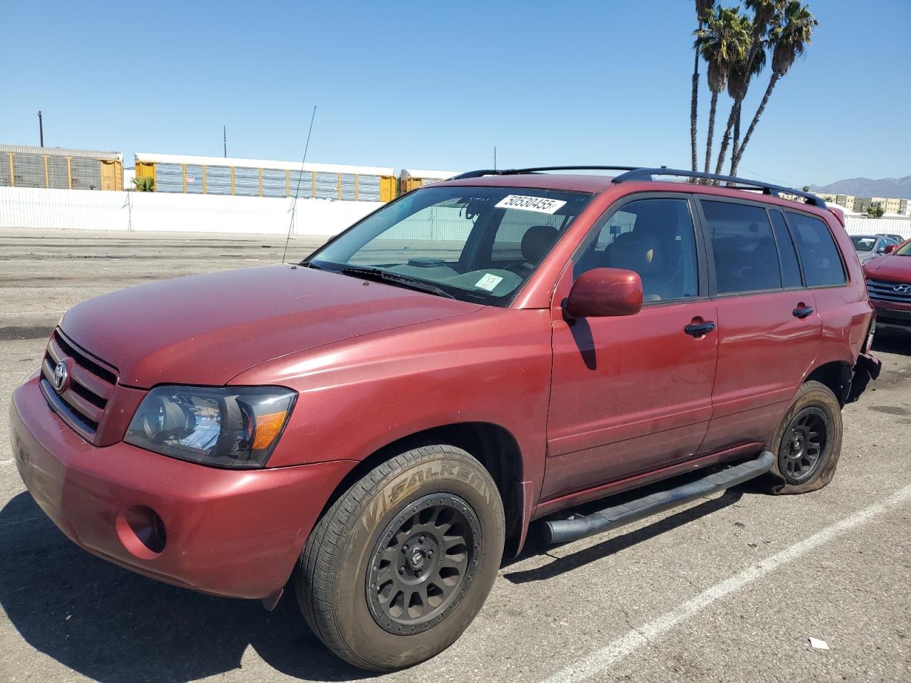 2005 Toyota Highlander Limited for Sale in Van Nuys, CA - Rear End
