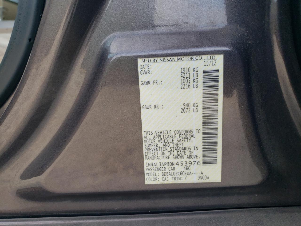2013 Nissan Altima - Image 12