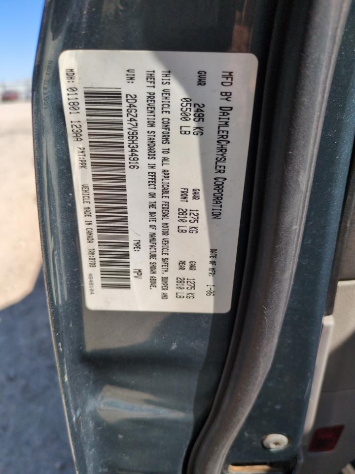 2006 Dodge Magnum Sxt VIN: 2D4GZ47V96H344916 Lot: 50506425