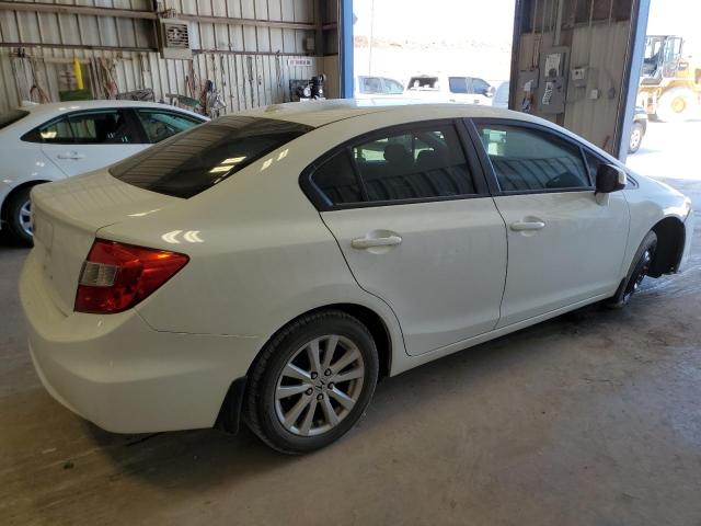 Седаны HONDA CIVIC 2012 Белы