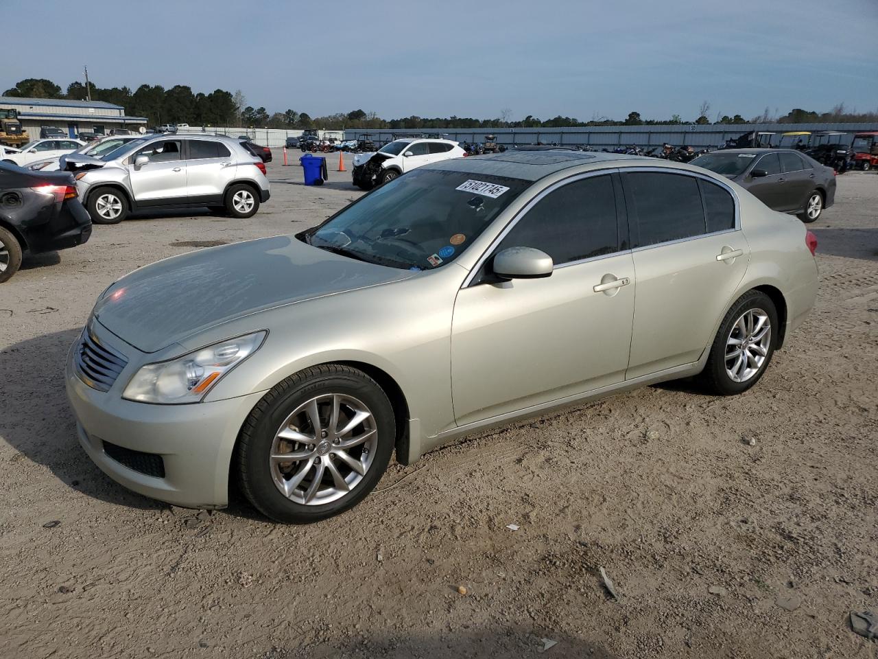 2007 Infiniti G35  იყიდება Harleyville-ში, SC - Front End