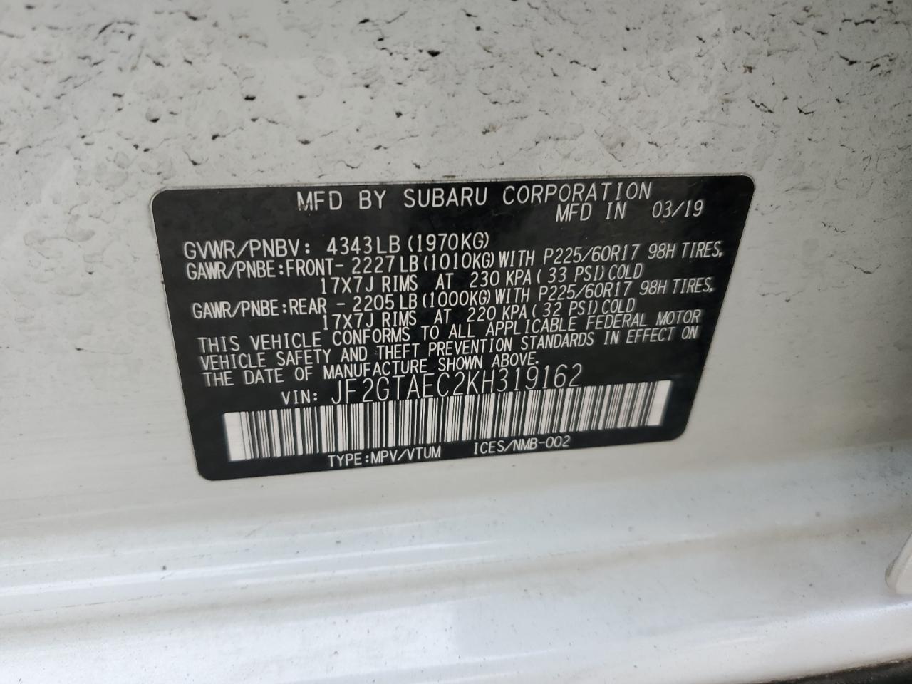 2019 Subaru XV - Image 15