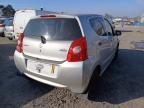 2011 SUZUKI ALTO SZ2 for sale at Copart WOLVERHAMPTON