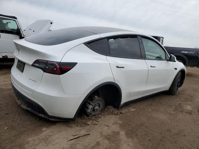  TESLA MODEL Y 2020 Белы