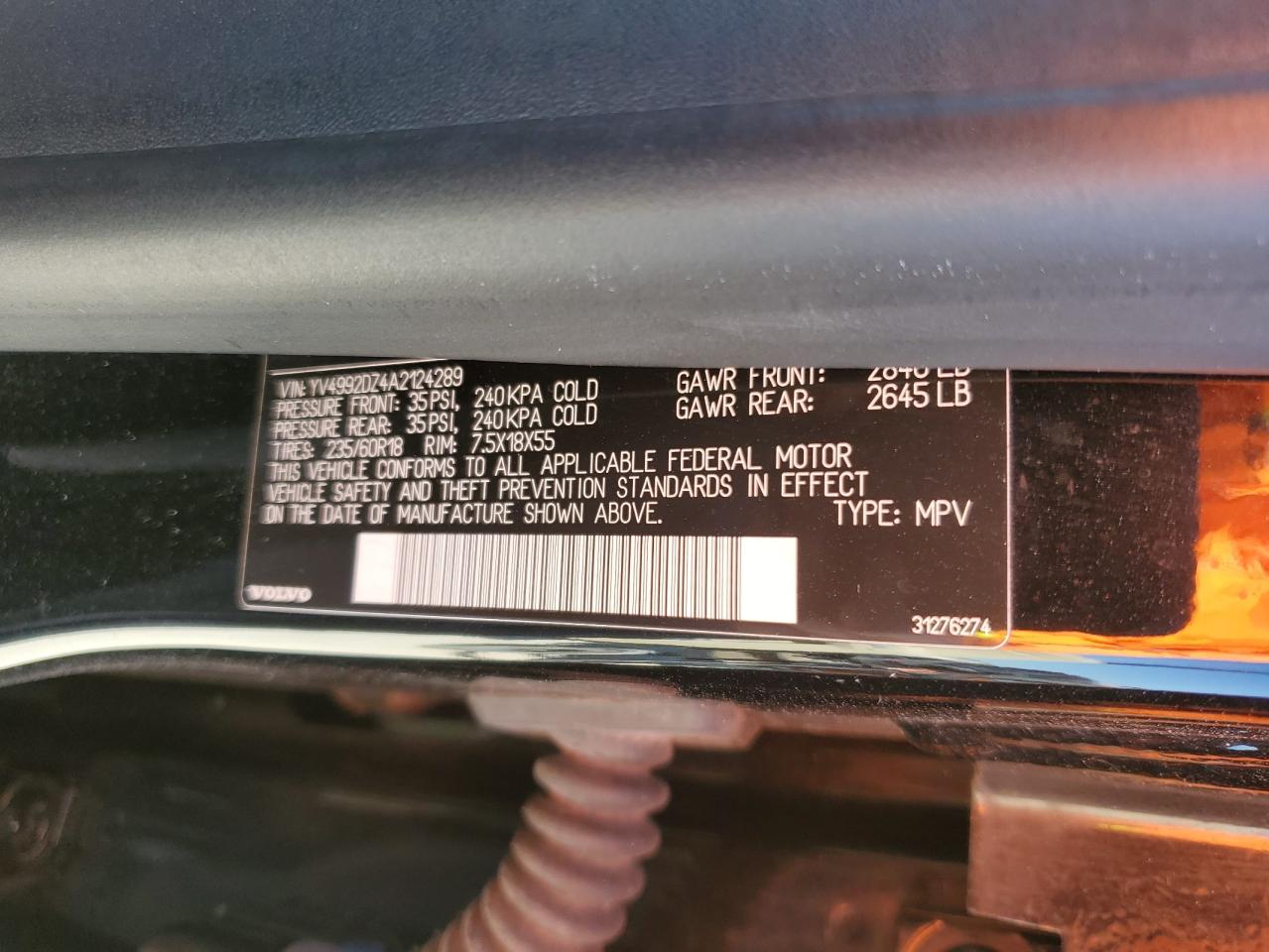 2010 Volvo XC60 - Image 13