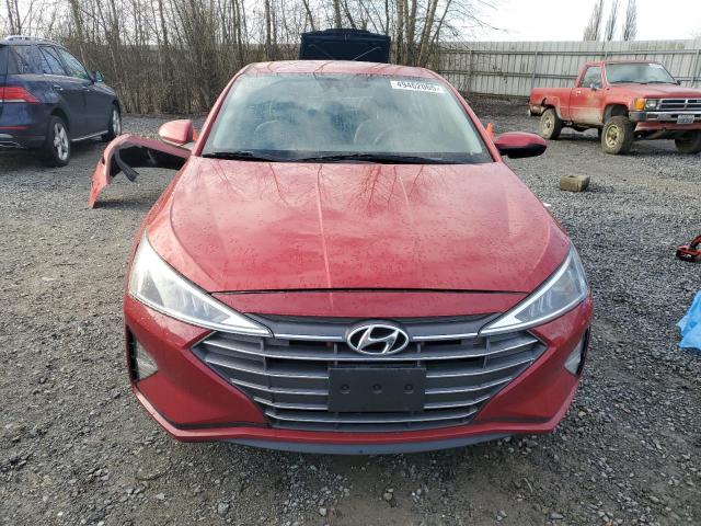  HYUNDAI ELANTRA 2019 Красный