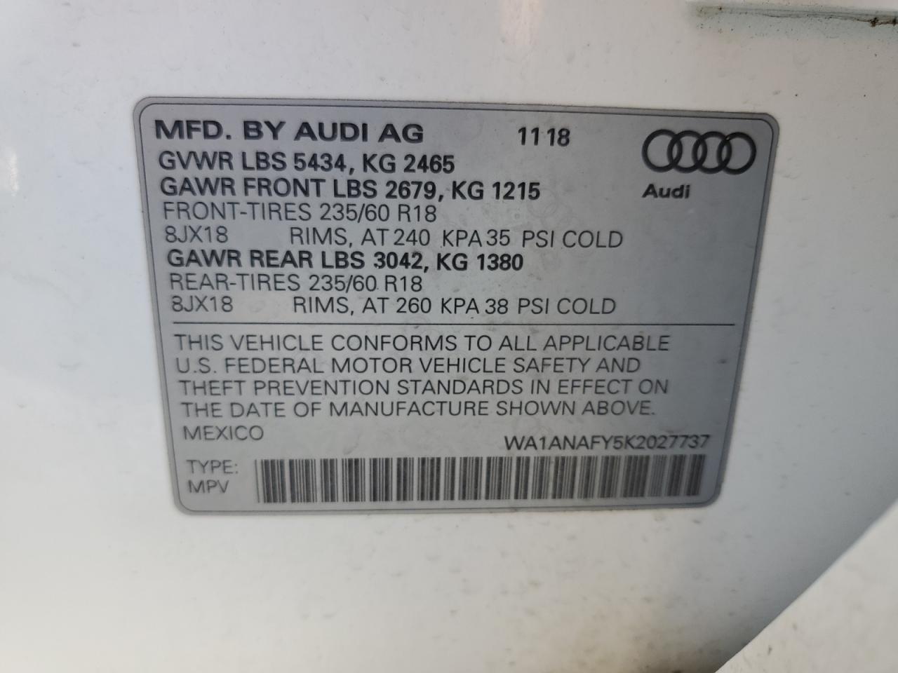 2019 Audi Q5 - Image 14