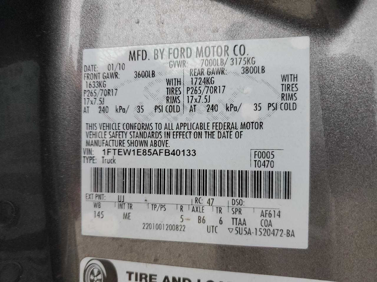 2010 Ford F-150 - Image 12