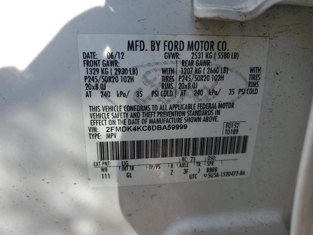 2013 Ford Edge - Image 13