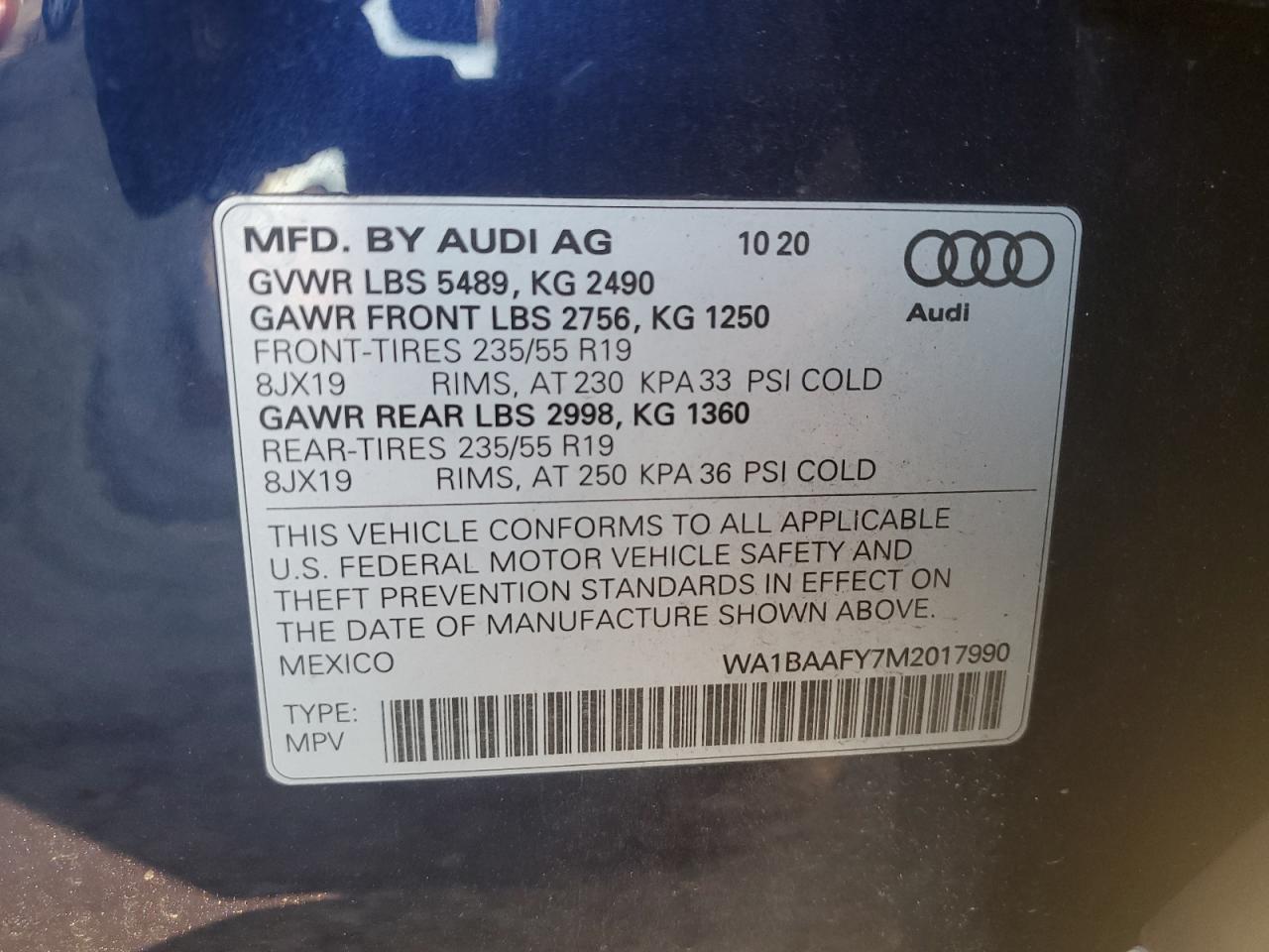 2021 Audi Q5 - Image 15