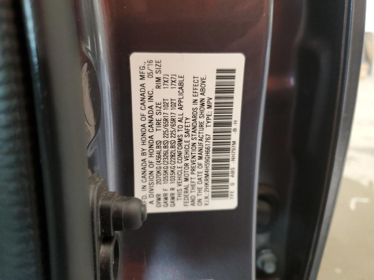 2016 Honda CR-V - Image 14