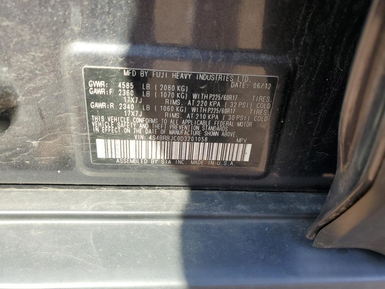 2013 Subaru Outback - Image 12
