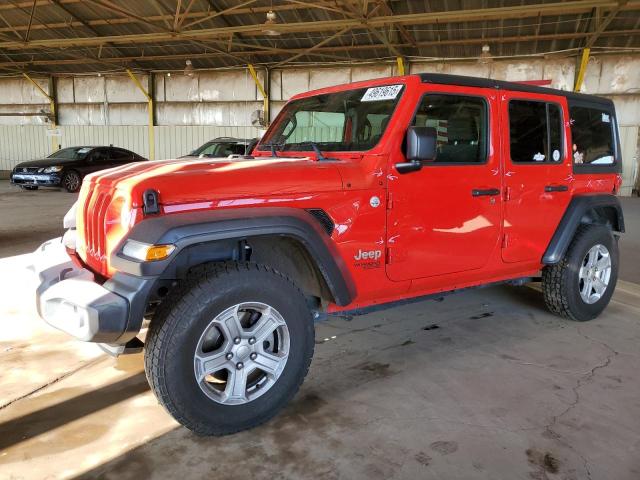  JEEP WRANGLER 2018 Красный