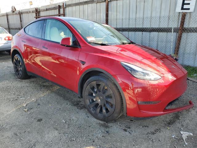 TESLA MODEL Y 2023 Красный