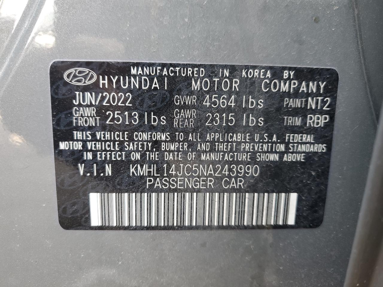 2022 Hyundai Sonata - Image 14