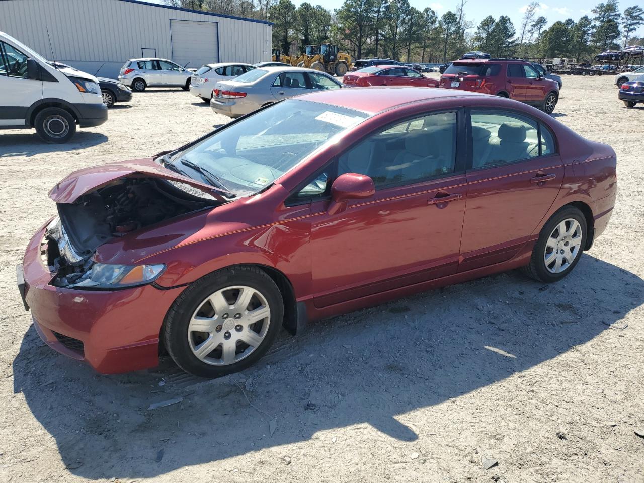 2009 Honda Civic Lx na sprzedaż w Hampton, VA - Front End