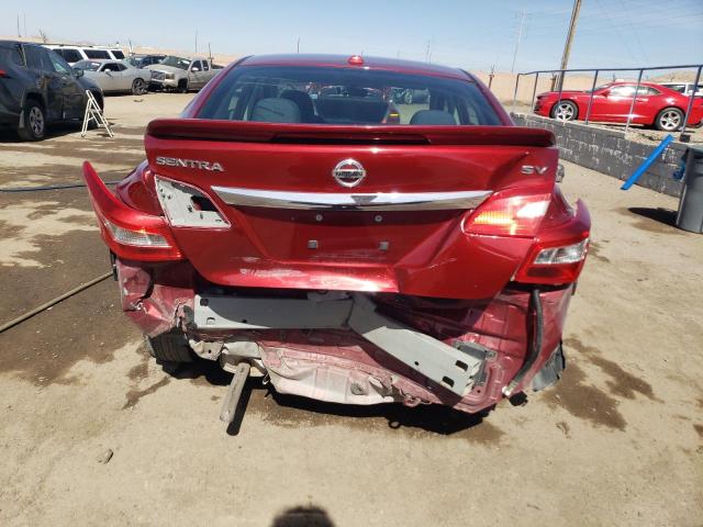  NISSAN SENTRA 2019 Czerwony