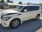 2017 Infiniti Qx80 Base იყიდება Prairie Grove-ში, AR - Front End