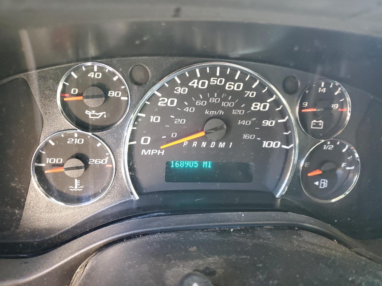 2013 Chevrolet Express 2500 Utility / Service Van VIN: 1GCWGFCAXD1904239 Lot: 47970325