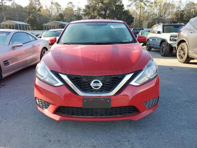  NISSAN SENTRA 2017 Красный