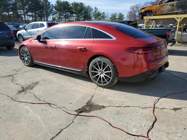  MERCEDES-BENZ EQS SEDAN 2023 Czerwony